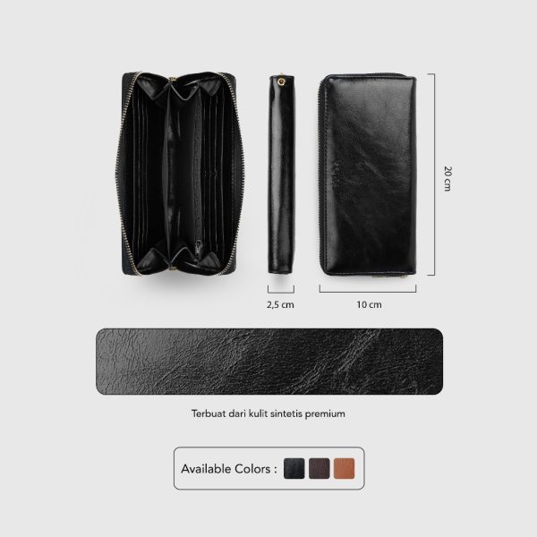 VONA Ryo Long Wallet - Dompet Panjang Vertical - Image 6