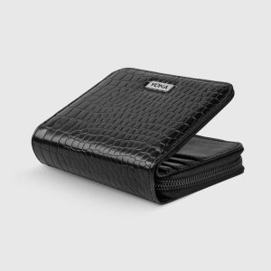 VONA Sochi Wallet - Dompet Wanita Lipat 2 Motif Croco