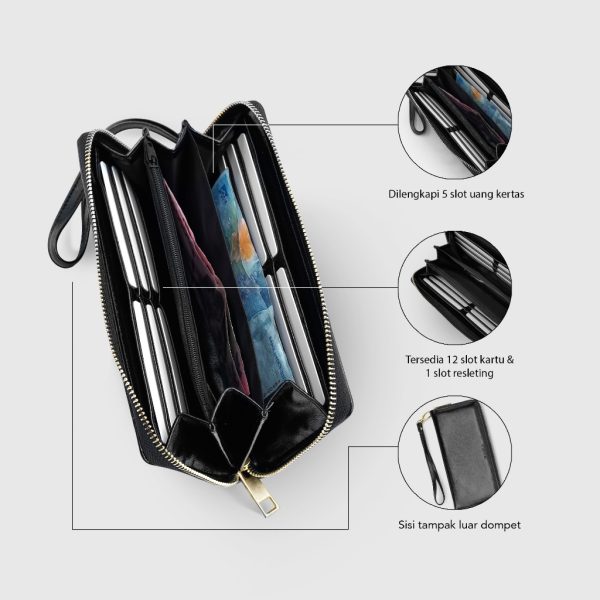 VONA Ryo Long Wallet - Dompet Panjang Vertical - Image 7
