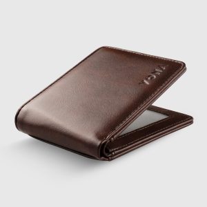 VONA Jet Wallet - Dompet Pria Lipat Kulit PU