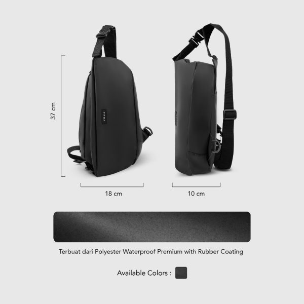 VONA Norman Sling Bag - Tas Selempang Waist Bag - Image 5