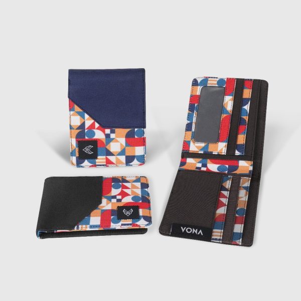 VONA Gill Wallet - Dompet Pendek Motif Print - Image 9