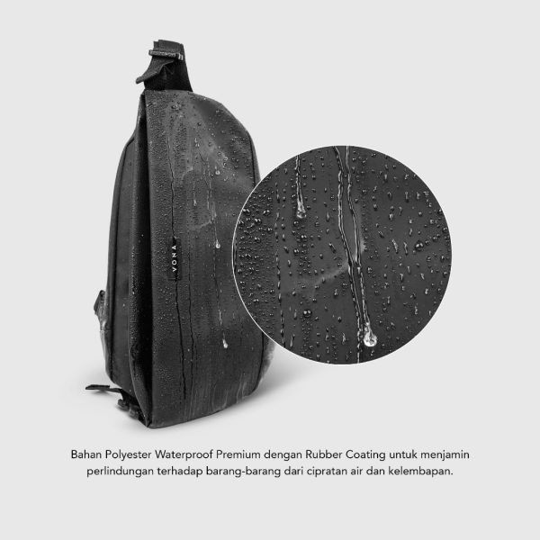 VONA Norman Sling Bag - Tas Selempang Waist Bag - Image 7