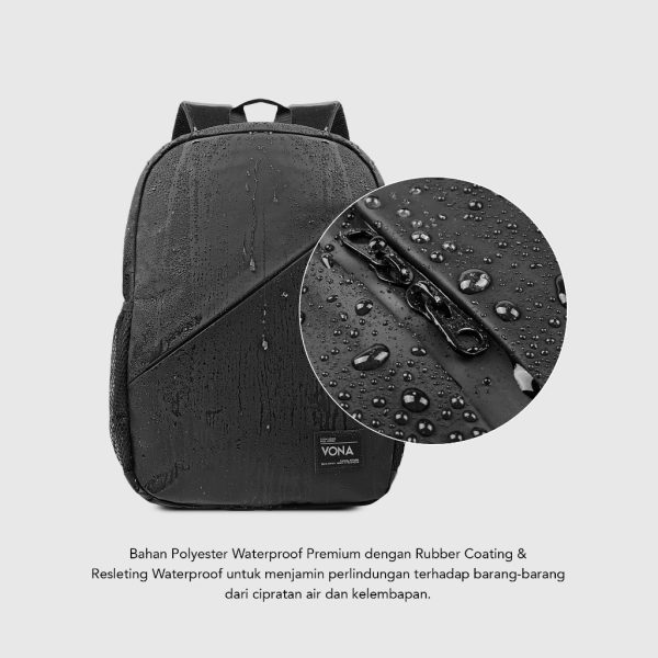 VONA Kilian Backpack - Tas Ransel Laptop - Image 7