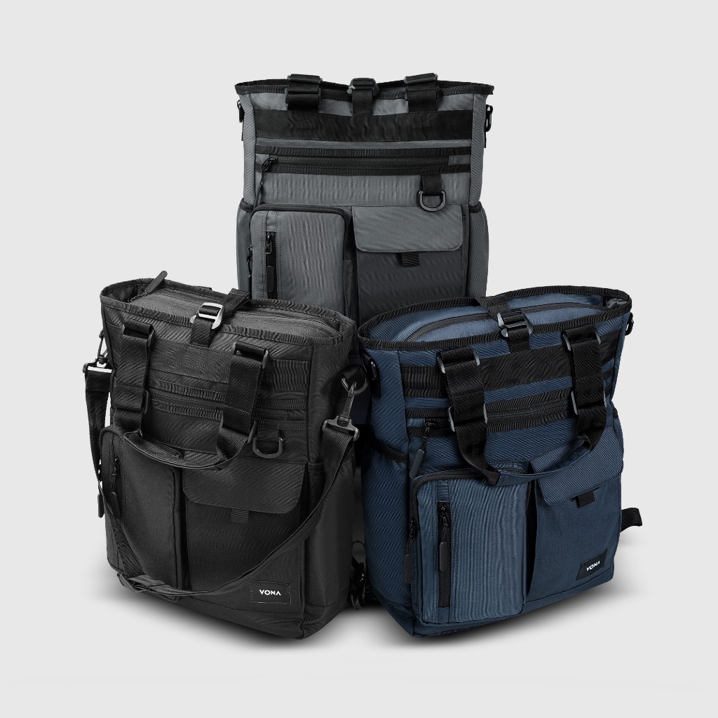 VONA Dax Totepack - Backpack Totebag Slingbag Tas Jinjing Ransel Laptop - Image 8