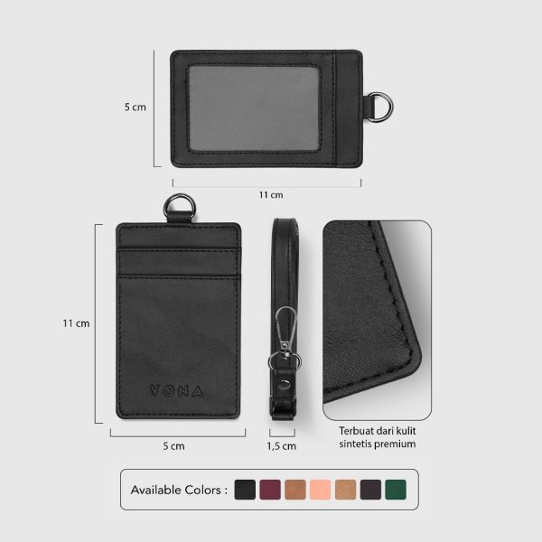 VONA Zodiac Card Holder - Dompet Kartu ID Tali Adjustable - Image 5