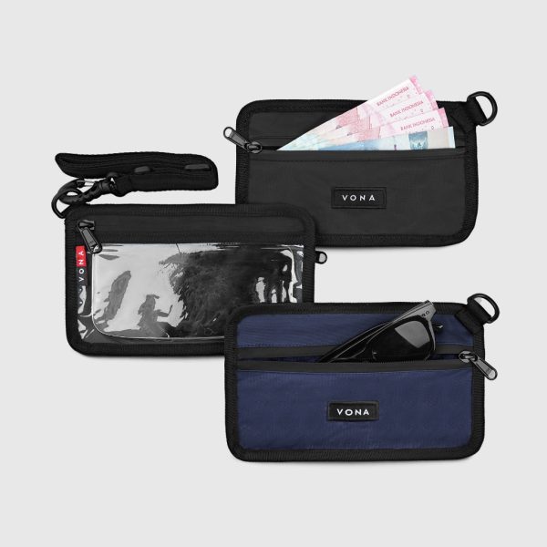 VONA Delta Sling Wallet - Handbag Pouch Lanyard - Image 9