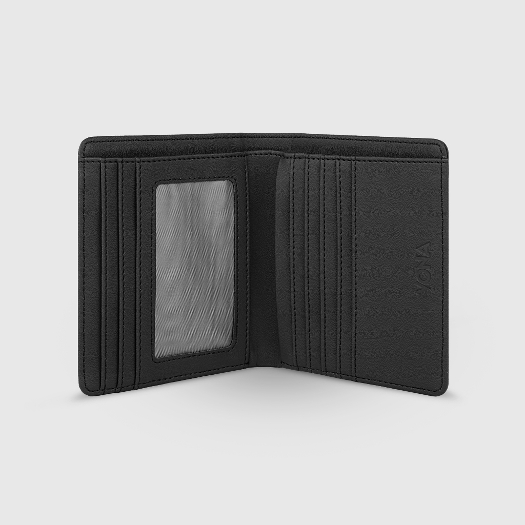 VONA Yara Medium Wallet - Dompet Pria Wanita 3/4 Lipat Kulit Sintetis PU - Image 2