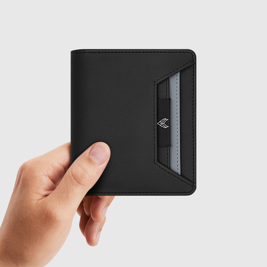 VONA Yara Medium Wallet - Dompet Pria Wanita 3/4 Lipat Kulit Sintetis PU - Image 4